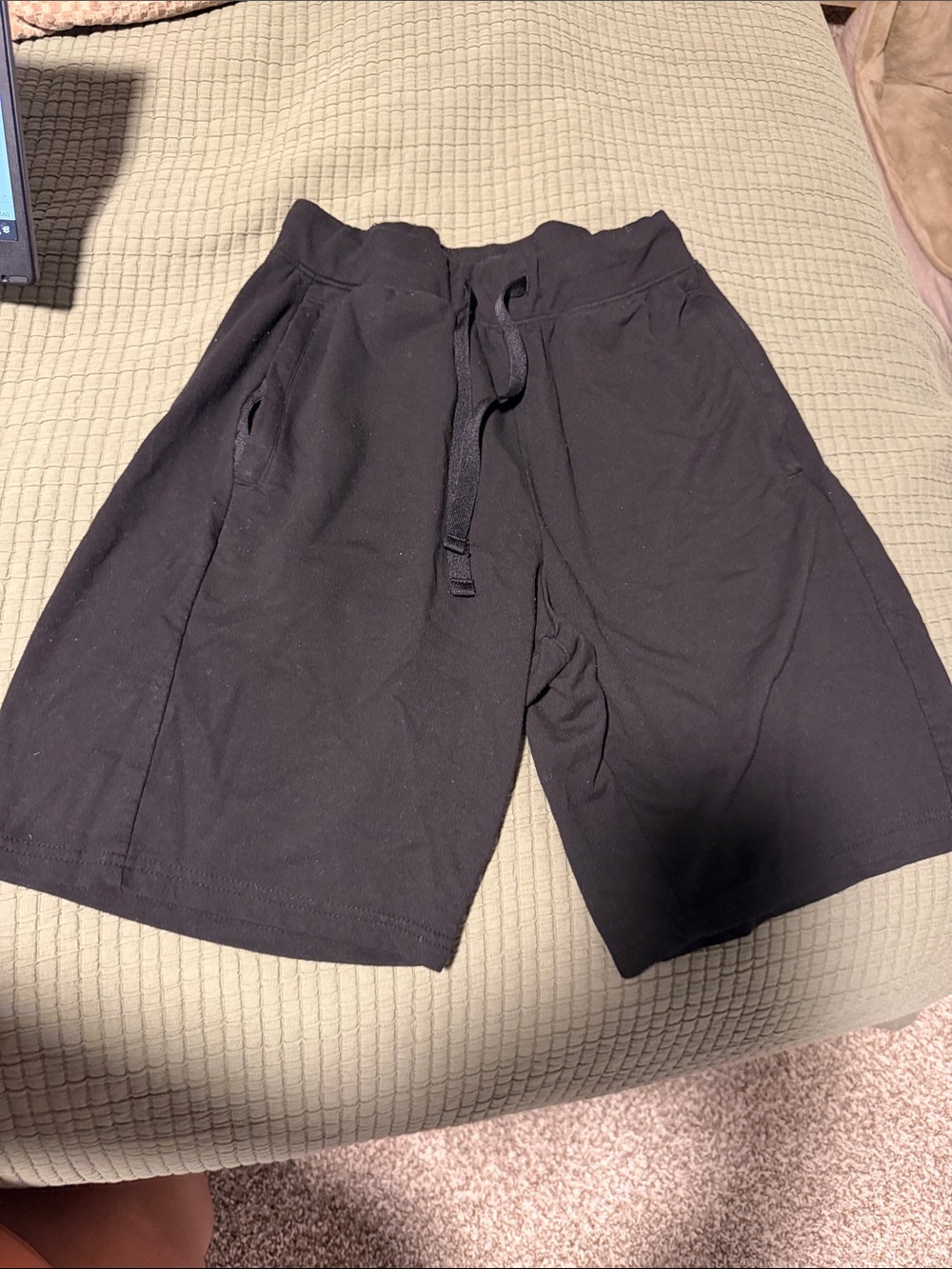 Jockey Black Athletic Drawstring Shorts